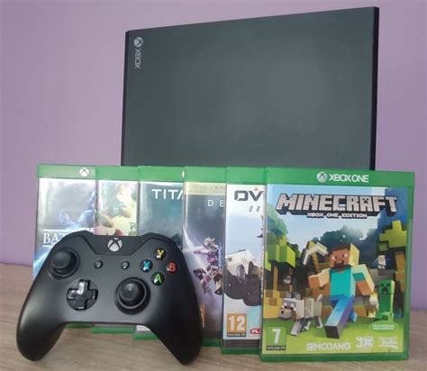 Konsola Xbox One Tb Pad Gier Minecraft Krak W Kup Teraz