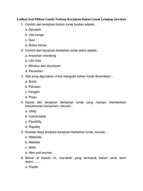 Soal Kelas 8 Pdf