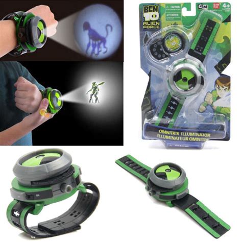 Ben 10 Kids Projector Watch Omnitrix Alien Viewer Fx Ten Illuminator