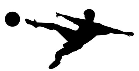 Soccer Player Silhouette - Cliparts.co