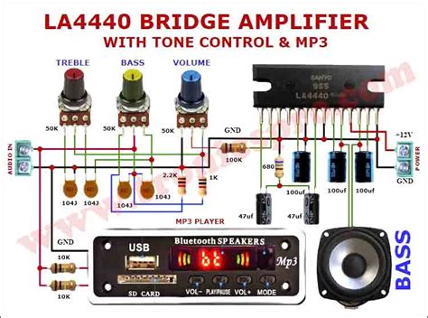 400w Amplifier Circuit Using 2sc5200 And 2sa1943 Tronicspro