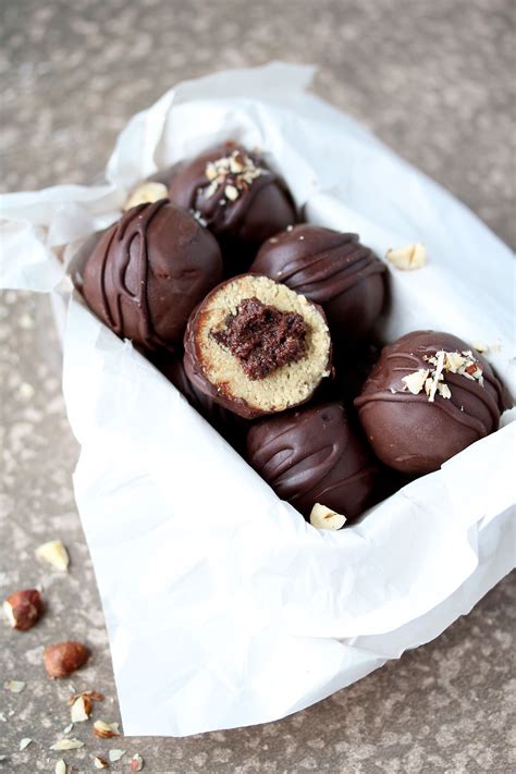 Nutella Stuffed Cookie Dough Balls Nadia S Healthy Kitchen