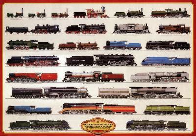 'Train Steam Locomotives' Posters | AllPosters.com