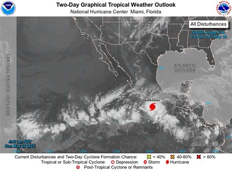 Meteorologist Lucy Doll On Twitter Agatha Has Strengthened To A