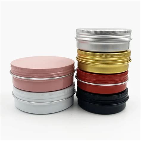 High Quality Metal Aluminum Cosmetics Jar Cosmetic Jar Supplier