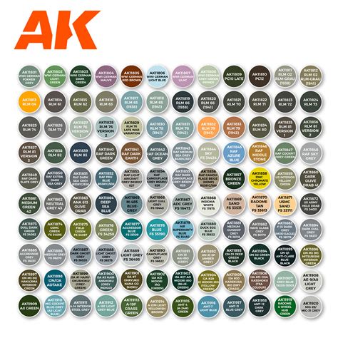 Buy The Best Colors For Aircraft Online For Ak Interactive