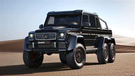 2013 Brabus B63s 700 6x6 Based On Mercedes Benz G63 Amg 6x6 Front Hd Wallpaper 3