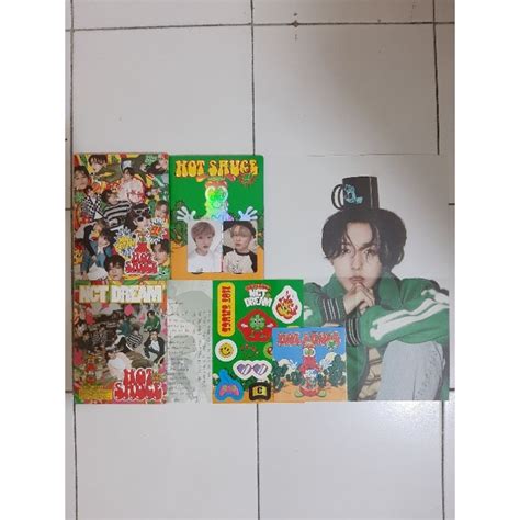Jual Unsealed Preloved Album Nct Dream Hot Sauce Boring Version Include Photocard Shopee Indonesia