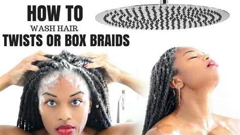 HOW TO WASH SENEGALESE TWISTS MARLEY TWISTS WITHOUT FRIZZ YouTube