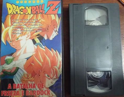 Fita Vhs Dragon Ball Z a Batalha de Freeza e Bardock Filme e Série