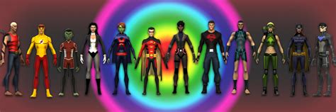 Young justice legacy 3d models by FuncoHD on DeviantArt