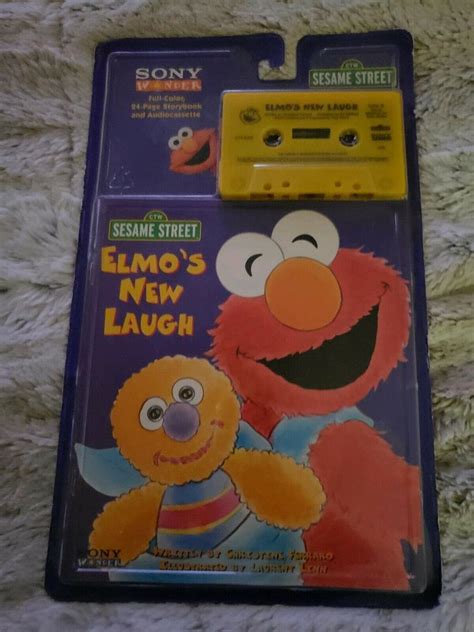 Vintage Sony wonder sesame street Elmo Elmo's New Laugh Book And ...