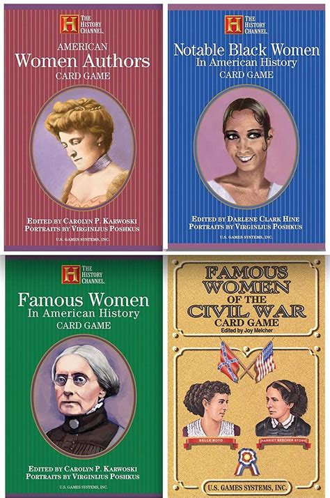 Women in History Card Games Bundle | A Mighty Girl