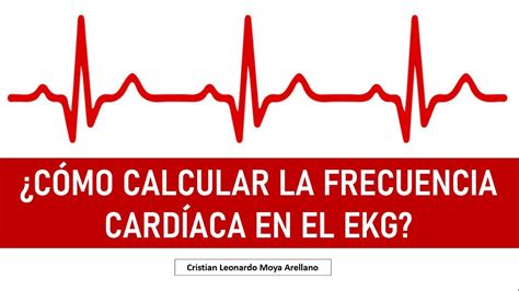 C Mo Calcular La Frecuencia Card Aca En El Electrocardiograma