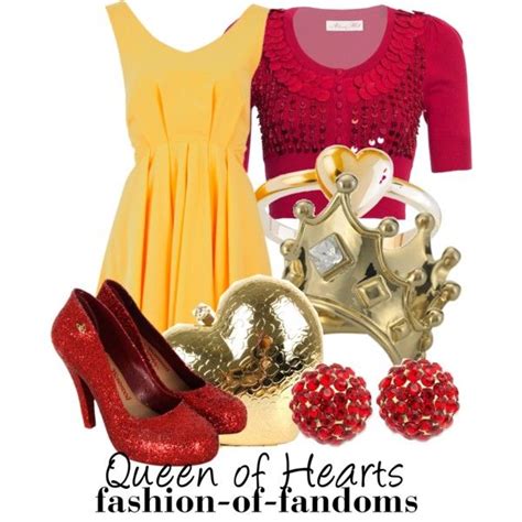 Queen of Hearts | Fashion, Fandom fashion, Clothes design