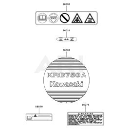 Label For Kawasaki Krb A Blower L S Engineers