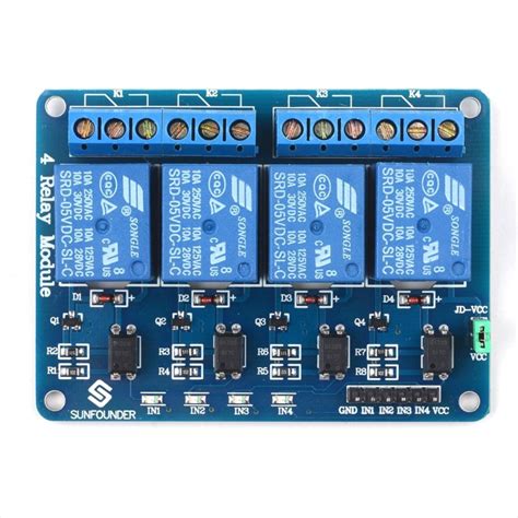 Arduino 4 Channel Relay Module