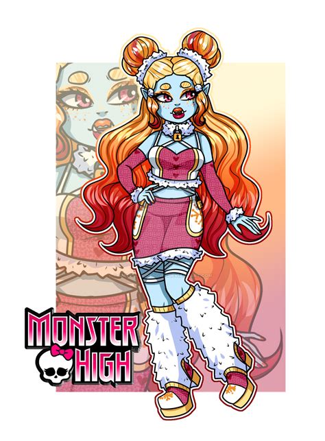 Comm Monster High 2 Yeti By Smilesupsidedown On Deviantart