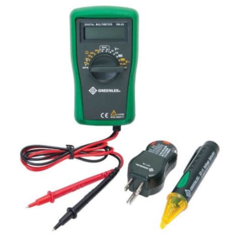 Tk A Greenlee Tk A V Digital Multimeter Electrical Test Kit