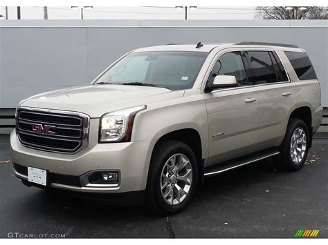 2015 Champagne Silver Metallic Gmc Yukon Slt 4wd 117228230 Photo 20 Car Color