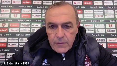 Salernitana Ascoli 1 0 La Voce Di Castori Post Gara Picenotime IT