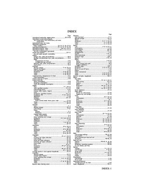 Fillable Online Nass Usda Index Nass Usda Fax Email Print Pdffiller