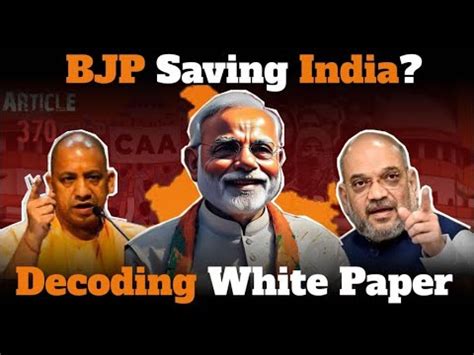 White Paper Explained Did Bjp Destroy India Genz S Voice Tamil