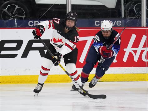 IIHF - Gallery: United States vs Canada - 2021 IIHF Ice Hockey Women's