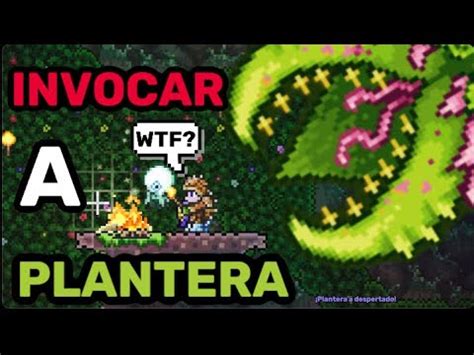 Terraria Como Invocar Y Derrotar A PLANTERA Movil YouTube