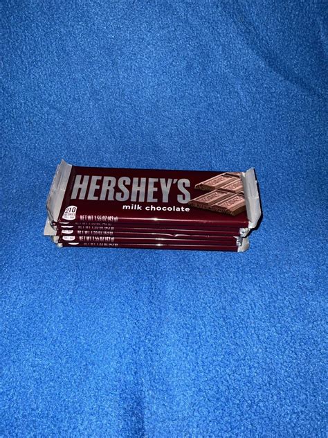 Hersheys Milk Chocolate Bar 155oz 6 Pack Ebay