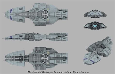 Colonial Destroyer from Battlestar Galactica | Battlestar galactica ship, Concept ships, Sci fi ...