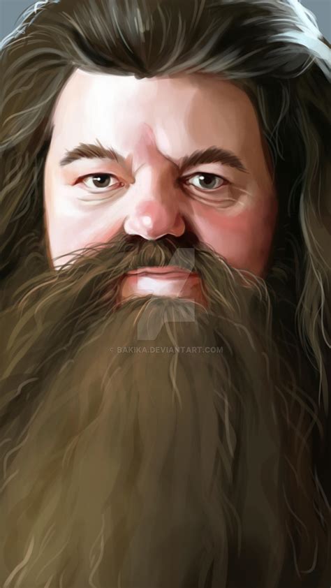 Hagrid Portrait Study With Video By Bakika On Deviantart