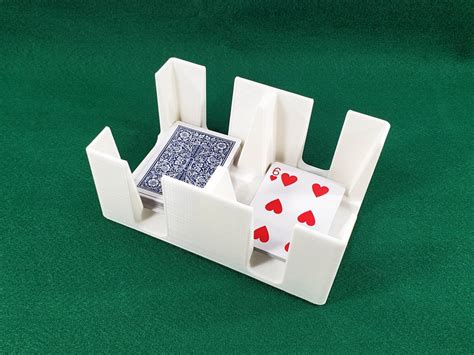 Six 6 Deck Cardian Playing Card Trayholder Made In Usa Newts