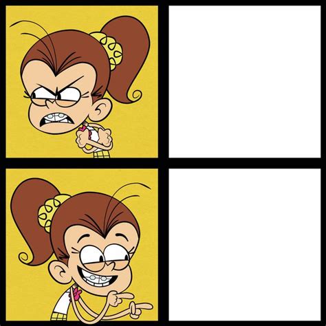 Luan Loud Likedislike By Creshtoons On Deviantart Blank Memes Me