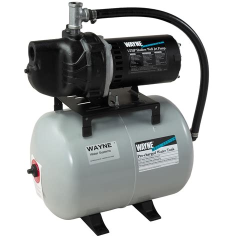 Wayne Heavy Duty Shallow Well Jet Pump With 76 Gallon Pressure Tank