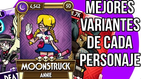 Las Mejores Variantes De Cada Personaje En Skullgirls Mobile Youtube