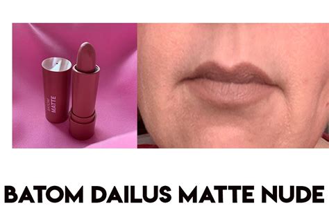 Lulu On The Sky Batom Dailus Matte Nude Baseada Em Afetos Reais