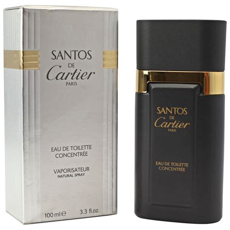 Santos De Cartier Pour Homme Eau De Toilette Concentree Spray 100 Ml