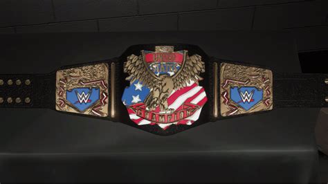 Custom WWE US Belt | Wwe, Wwe united states championship, Wrestling wwe