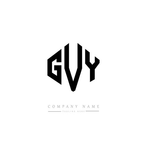 GVY letter logo design with polygon shape. GVY polygon and cube shape logo design. GVY hexagon ...