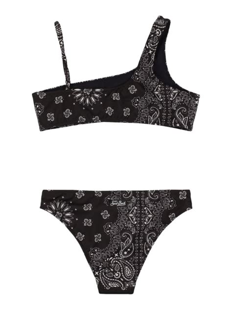 Bandana Print Bikini Mc2 Saint Barth Girls Luisaviaroma