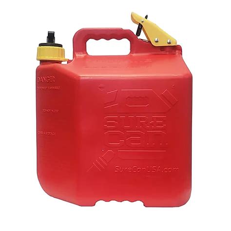 Surecan Gallon Gasoline Type Ii Safety Can Red The Wholesale House