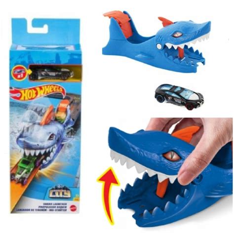 Hot Wheels City Shark Rekin Launcher Gvf Oficjalne Archiwum Allegro
