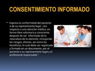 Consentimiento Informado Modelos HM Pptx