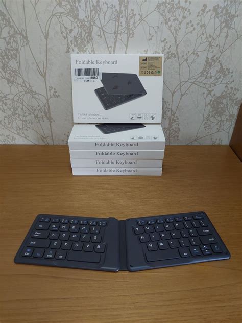 Teclado Dobr Vel Wireless Para Windows Ios Android Pa Os De Ferreira