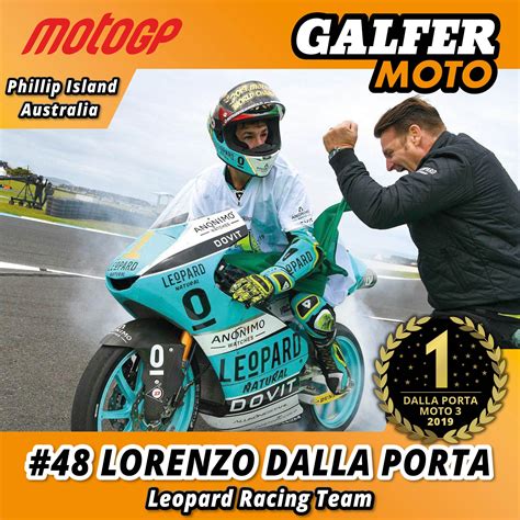 Lorenzo Dalla Porta Campe N Del Mundo De Moto Con Galfer Galfer