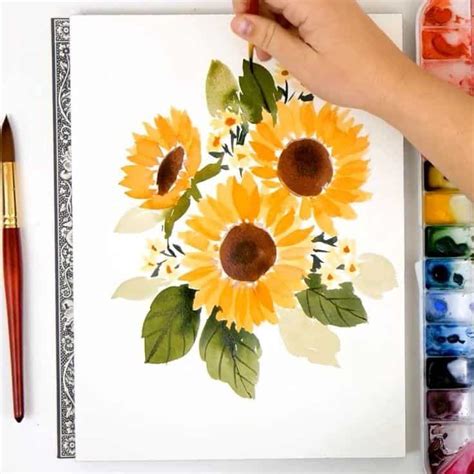 Beautiful Watercolor Paintings Of Flowers