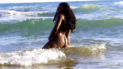 Ebony Babe Dances Seductively On The Beach To Arouse Her Boyfriend And Suck His Cock XHamster