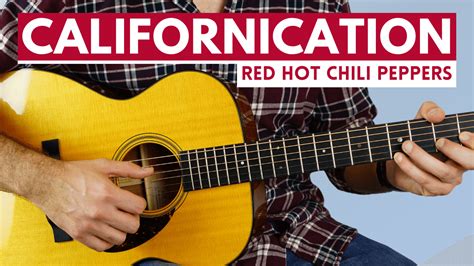 Californication Red Hot Chili Peppers Fingerstyle Guitar Lesson And