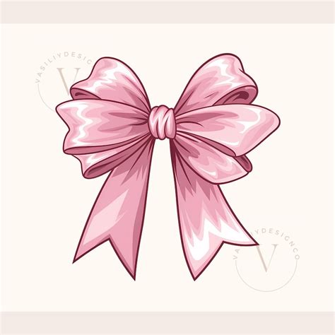 Coquette Pink Bow - Etsy